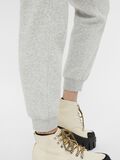 Pieces TAILLE HAUTE JOGGING EN MOLLETON, Light Grey Melange, highres - 17115083_LightGreyMelange_007.jpg