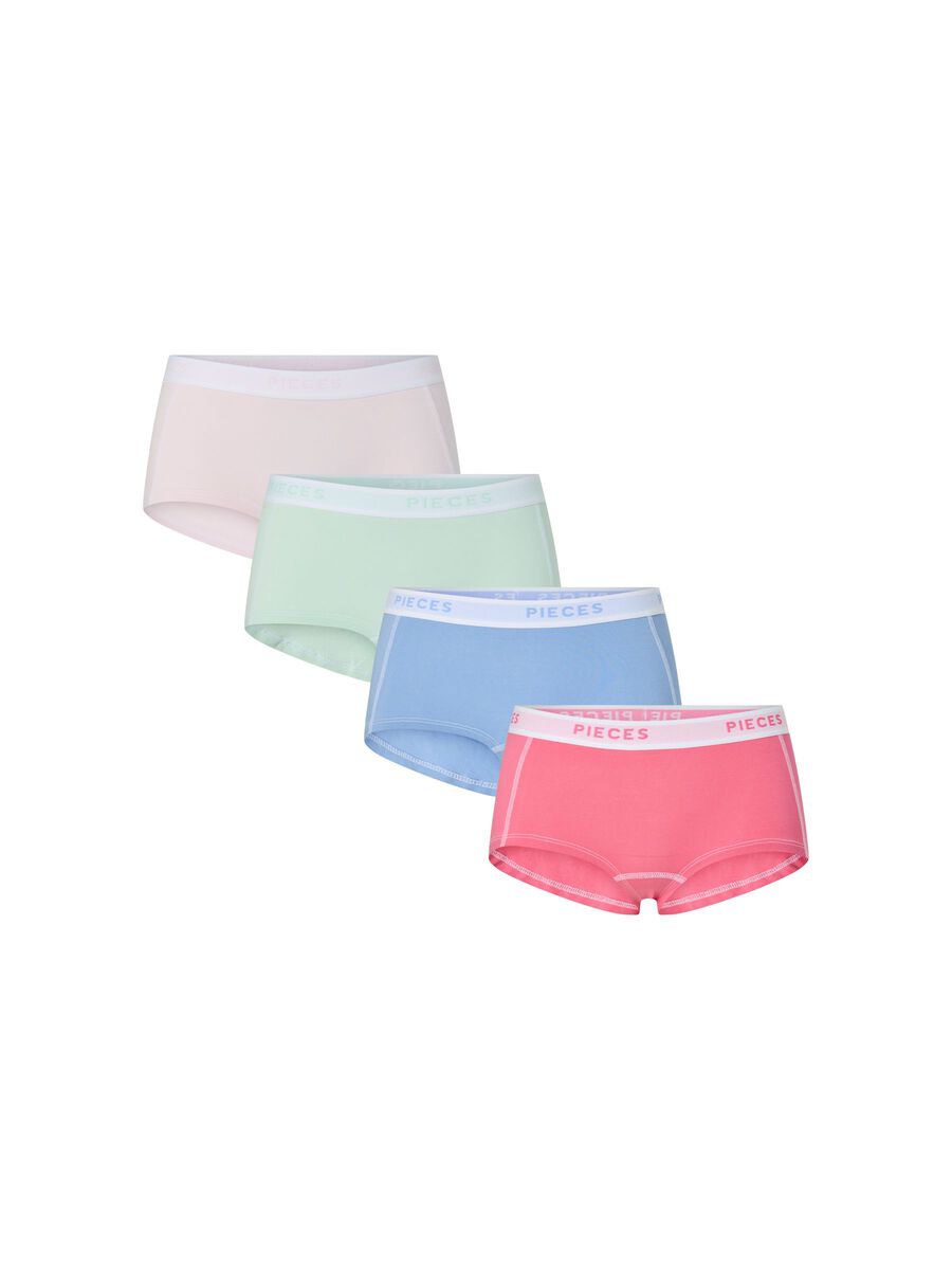Product carousel image - PCLOGO LADY LOT DE 4. BOXER, Pink Lemonade | 1