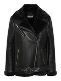 Pieces PCNORA KUNSTLEDERJACKE, Black, highres - 17140793_Black_001.jpg