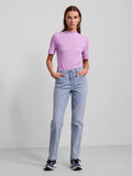 Pieces PCLUNA HW STRAIGHT FIT JEANS, Light Blue Denim, highres - 17120952_LightBlueDenim_005.jpg