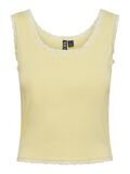 Pieces PCMALENE LACE TANK TOP, Pale Banana, highres - 17145694_PaleBanana_001.jpg