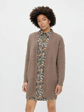 Pieces STRUCTURED KNITTED CARDIGAN, Taupe Gray, highres - 17109170_TaupeGray_003.jpg