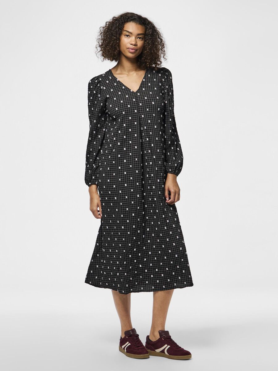 Pieces PCNOVALEE ROBE MI-LONGUE, Black, highres - 17151788_Black_1133090_003.jpg