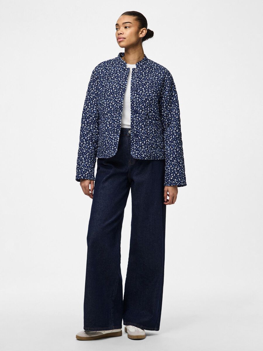 Pieces PCSAROLINA VESTE MATELASSÉE, Navy Blue, highres - 17159049_NavyBlue_1200992_005.jpg