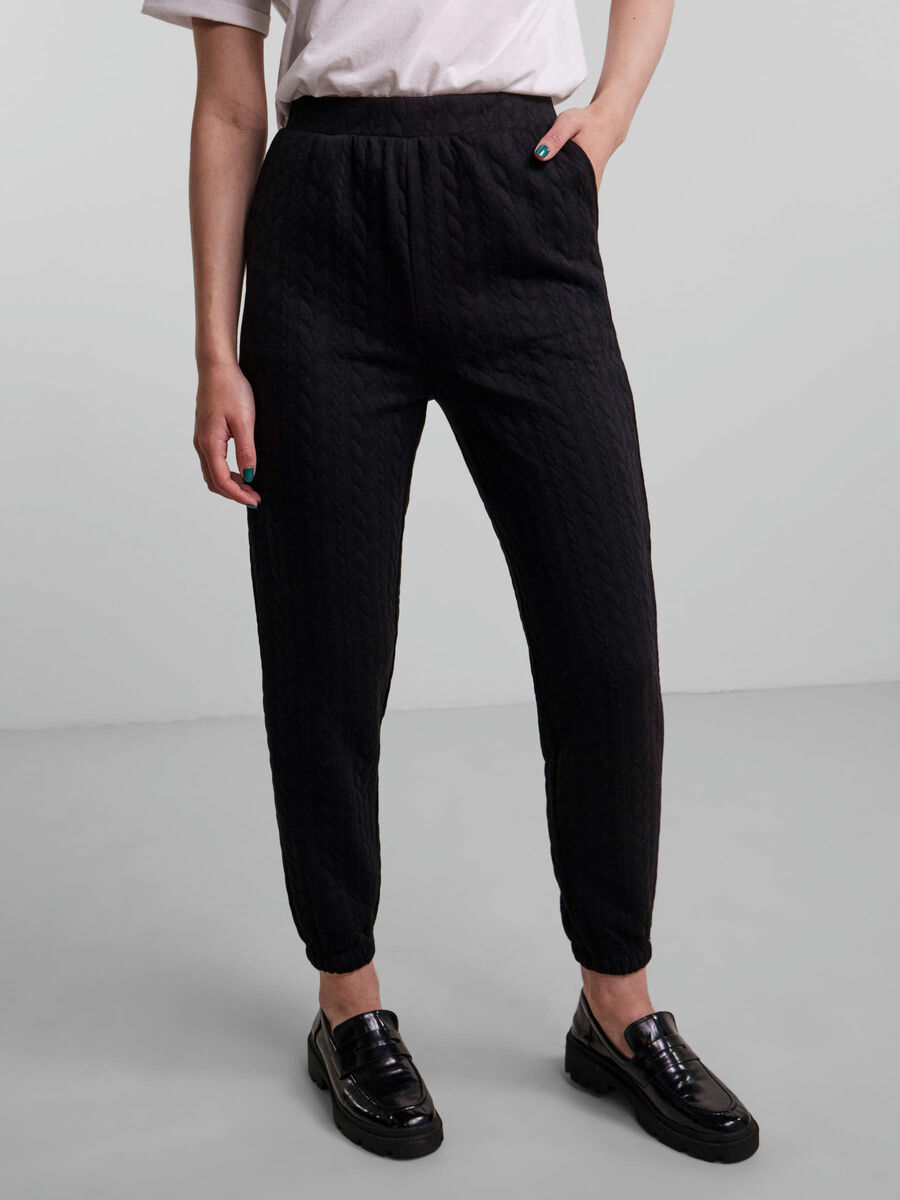 Pieces PCKRANCI SWEATPANTS, Black, highres - 17127382_Black_003.jpg