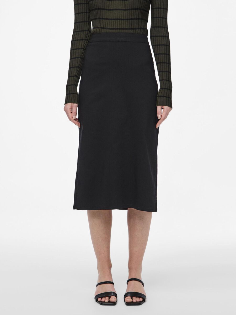 Pieces PCSKIN MIDI SKIRT, Black, highres - 17150688_Black_003.jpg