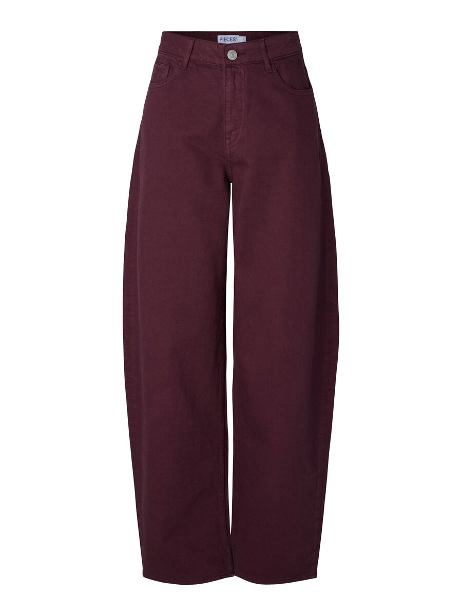 Carousel image 5 PCGRACE MW BARREL FIT JEANS, Winetasting