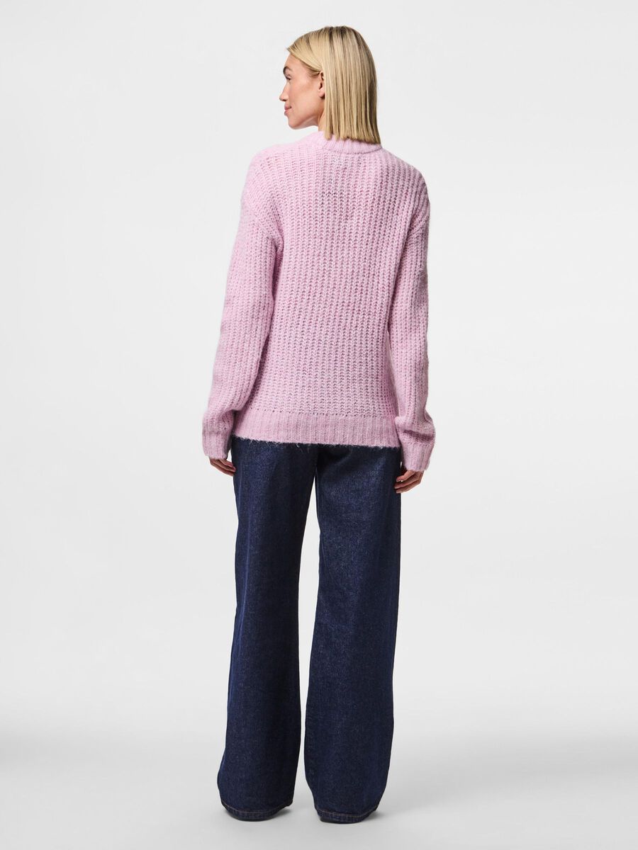 Pieces PCNINA KNITTED JUMPER, Pink Lavender, highres - 17154371_PinkLavender_004.jpg