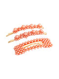 Pieces 3-PACK BEADED HAIRPINS, Living Coral, highres - 17102661_LivingCoral_008.jpg