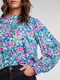 Pieces PCFANNIA LONG SLEEVED BLOUSE, Blue Atoll, highres - 17141761_BlueAtoll_1054046_006.jpg