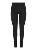 Pieces PCEDITA COTTON LEGGINGS, Black, highres - 17033113_Black_001.jpg