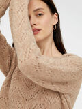 Pieces TOP Z DZIANINY, Natural, highres - 17106006_Natural_006.jpg