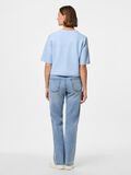Pieces PCSILLY SHORT SLEEVED KNITTED CARDIGAN, Cashmere Blue, highres - 17158220_CashmereBlue_1199087_004.jpg