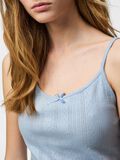 Product image thumbnail - PCMARIE POINTELLE SINGLET, Cashmere Blue | 4