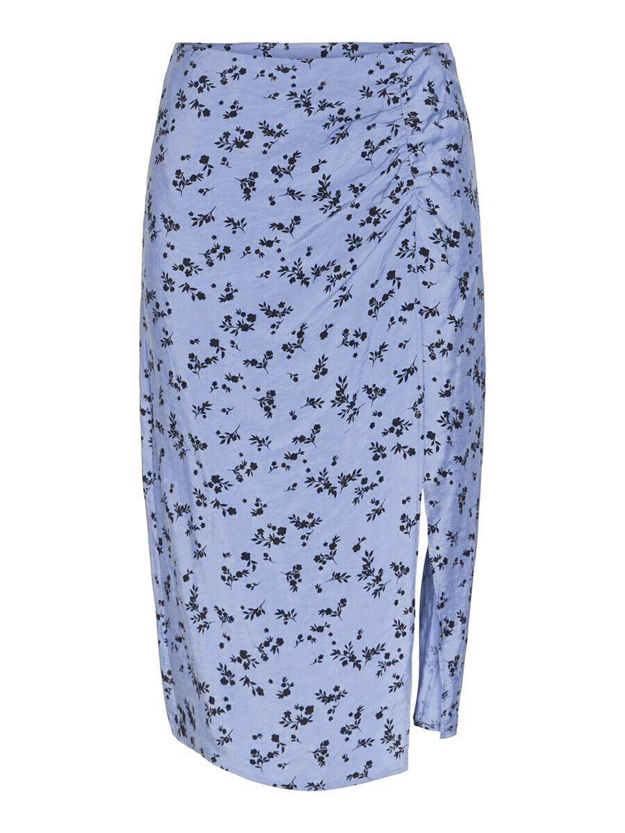 Pieces PCMELODY MIDI SKIRT, Faded Denim, highres - 17147641_FadedDenim_1089376_001.jpg