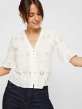 Pieces BRODERIE ANGLAISE BLUSE, Bright White, highres - 17096986_BrightWhite_006.jpg