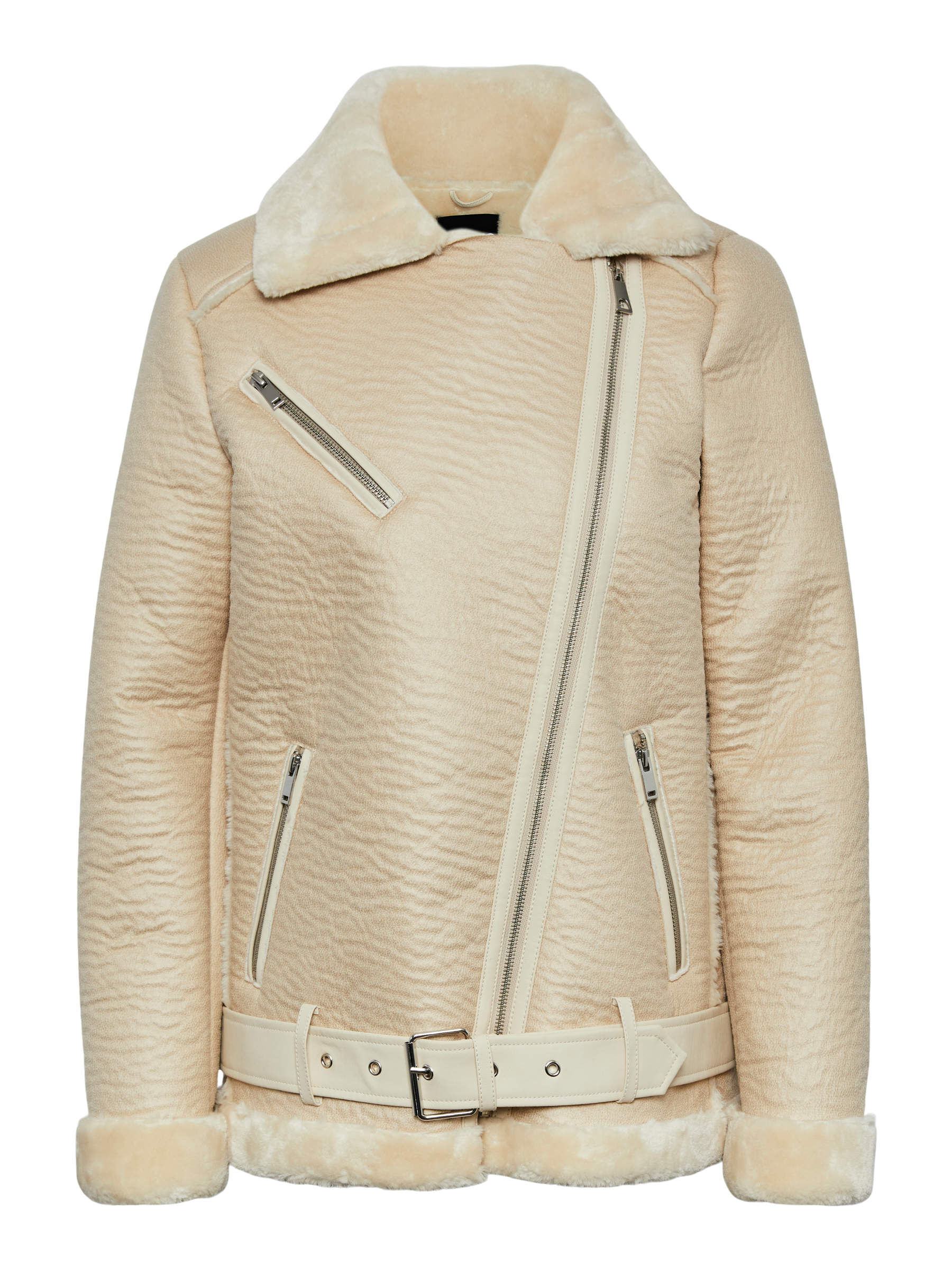 PCDORA AVIATOR JACKET Grey PIECES Netherlands