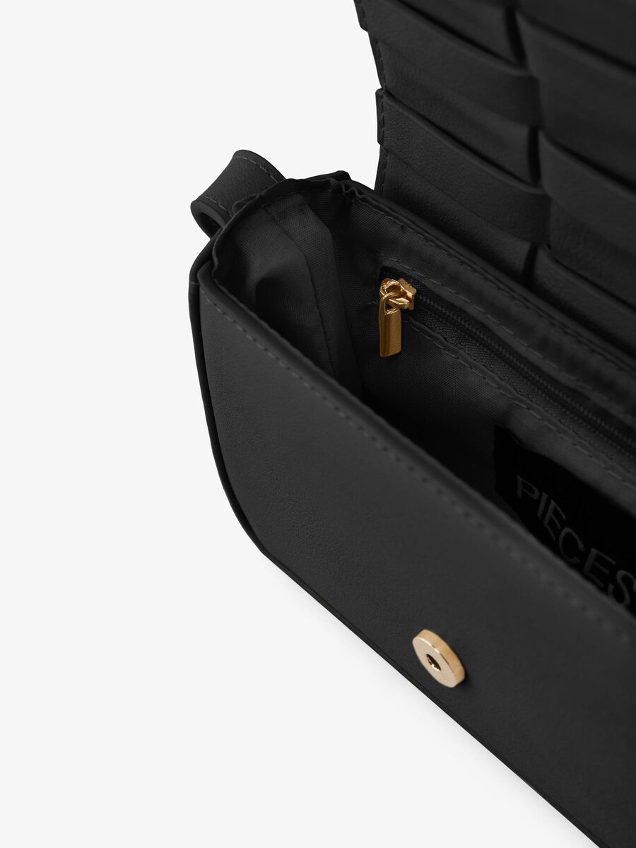 Pieces TRESSÉ SAC BANDOULIÈRE, Black, highres - 17113270_Black_005.jpg