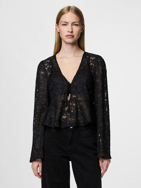 Pieces PCFIORA TOP À MANCHES LONGUES, Black, highres - 17158949_Black_003.jpg