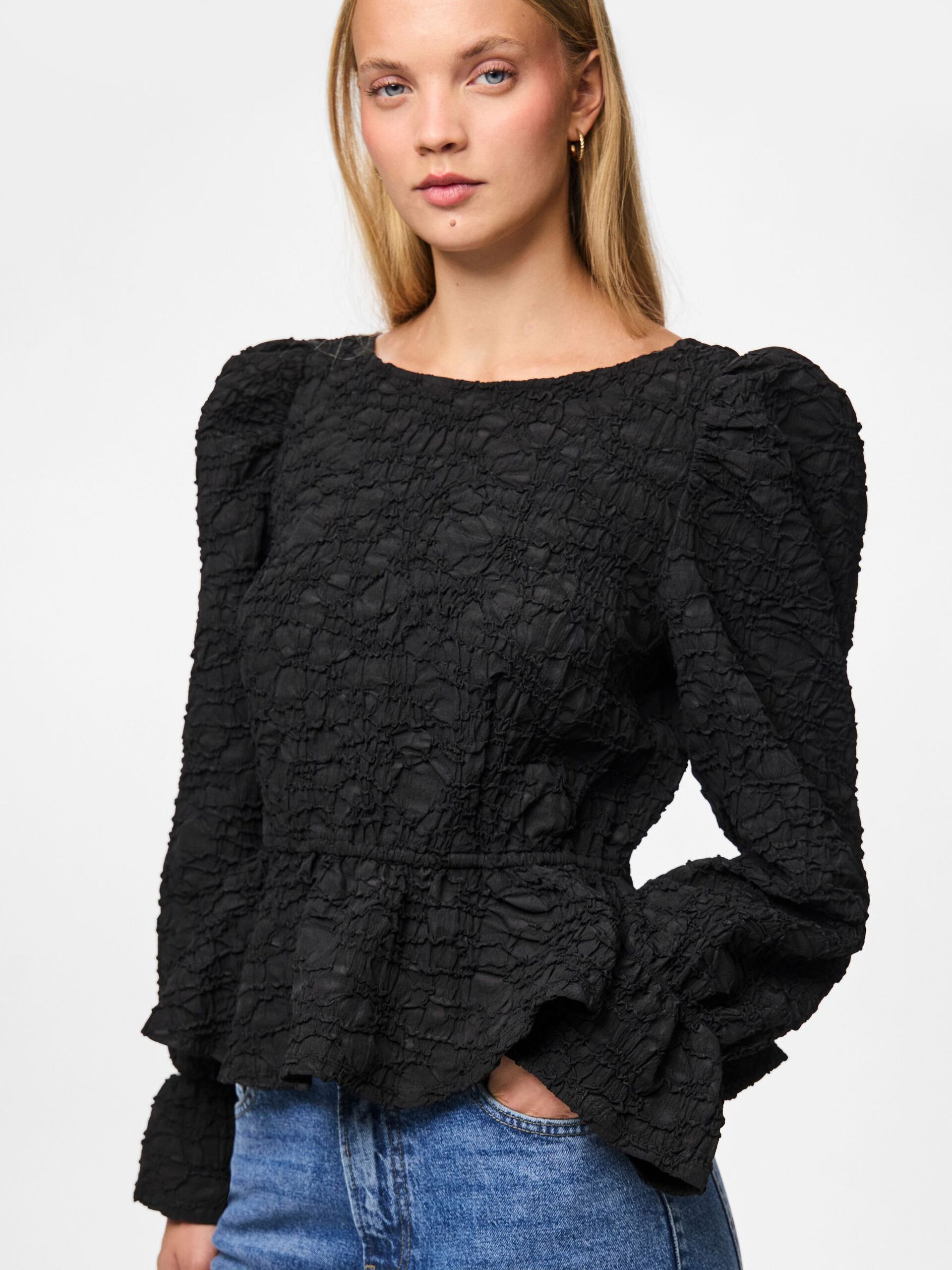 Carousel image - BLUSE, Black | 4
