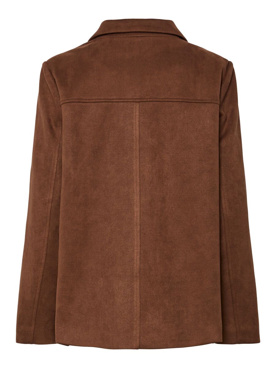 Carousel image - PCRAKEL BRUSHED BLAZER, Downtown Brown | 7