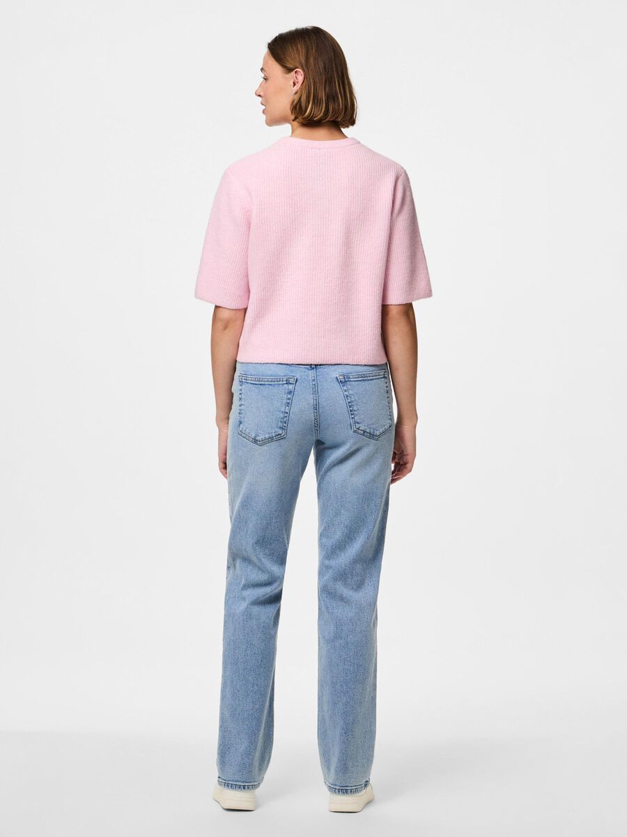 Pieces PCSILLY - MANCHES COURTES CARDIGAN EN MAILLE, Roseate Spoonbill, highres - 17158220_RoseateSpoonbill_1199087_004.jpg