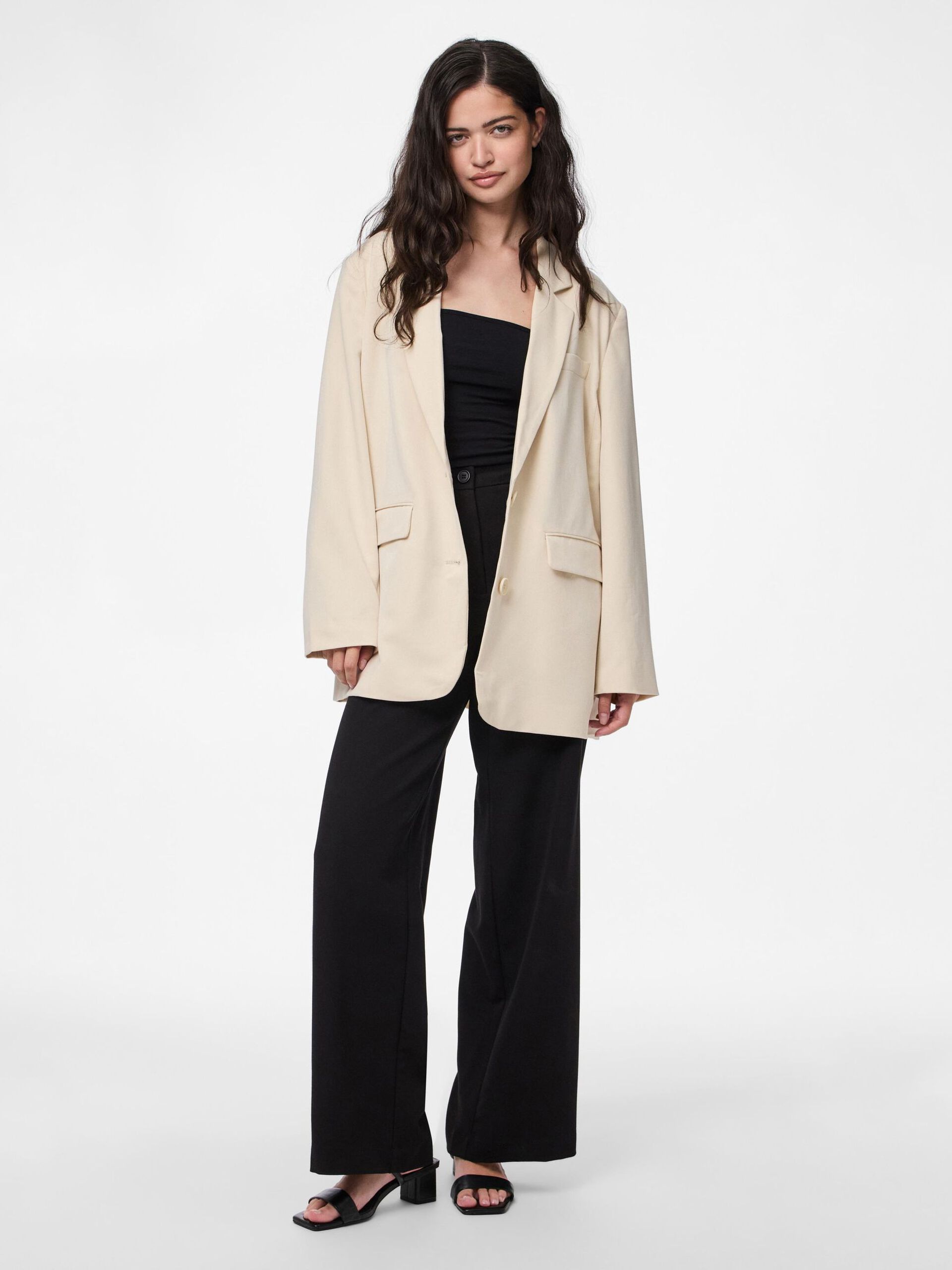 Carousel image - PCKAMIL BLAZER SURDIMENSIONNÉ, Sandshell | 5