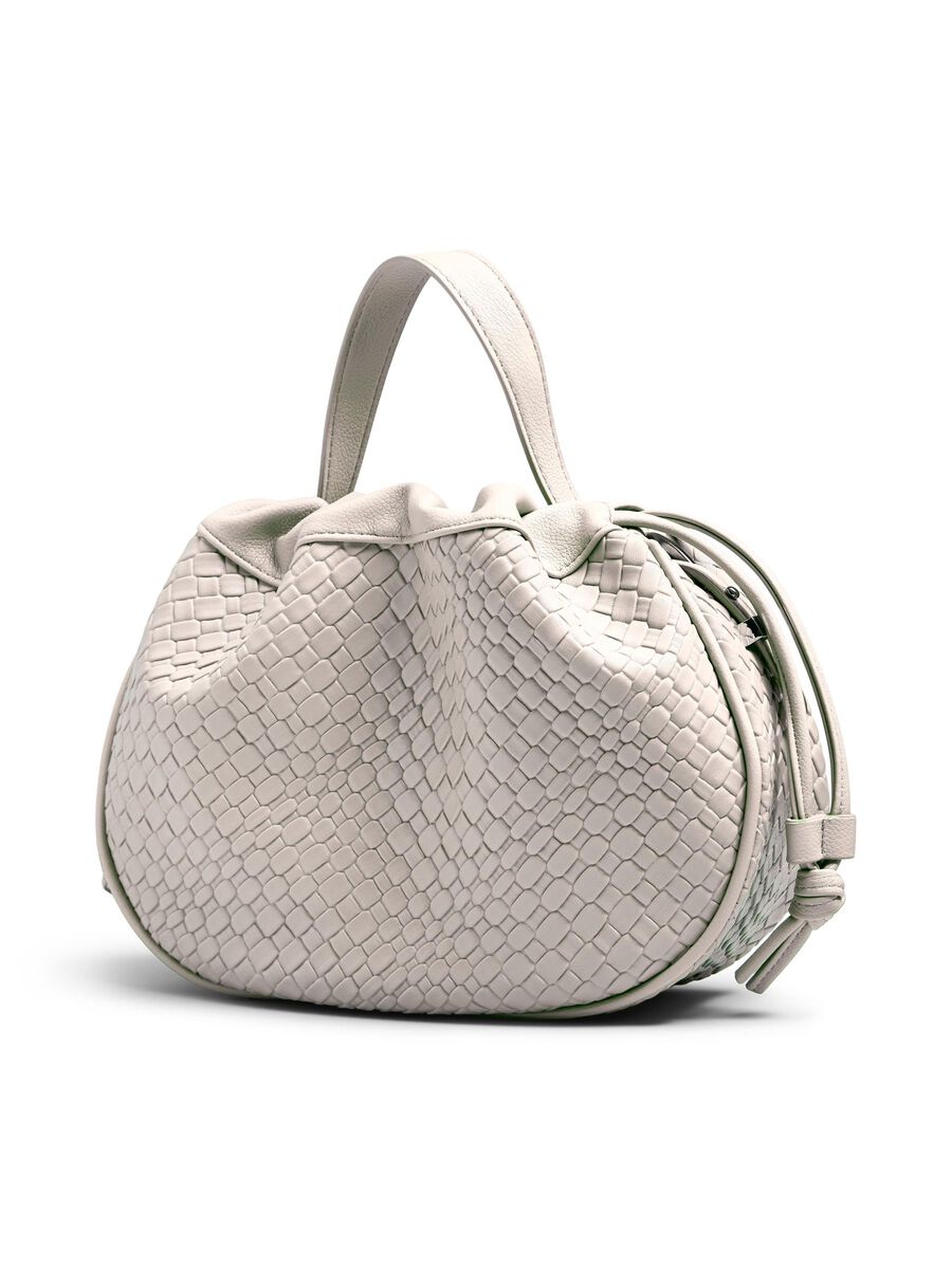 Pieces GROTE GEVLOCHTEN BALLOON BAG, Silver Mink, highres - 17160038_SilverMink_004.jpg