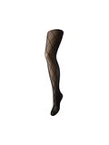 Product image thumbnail - PCRABINE MØNSTER TIGHTS, Black | 5