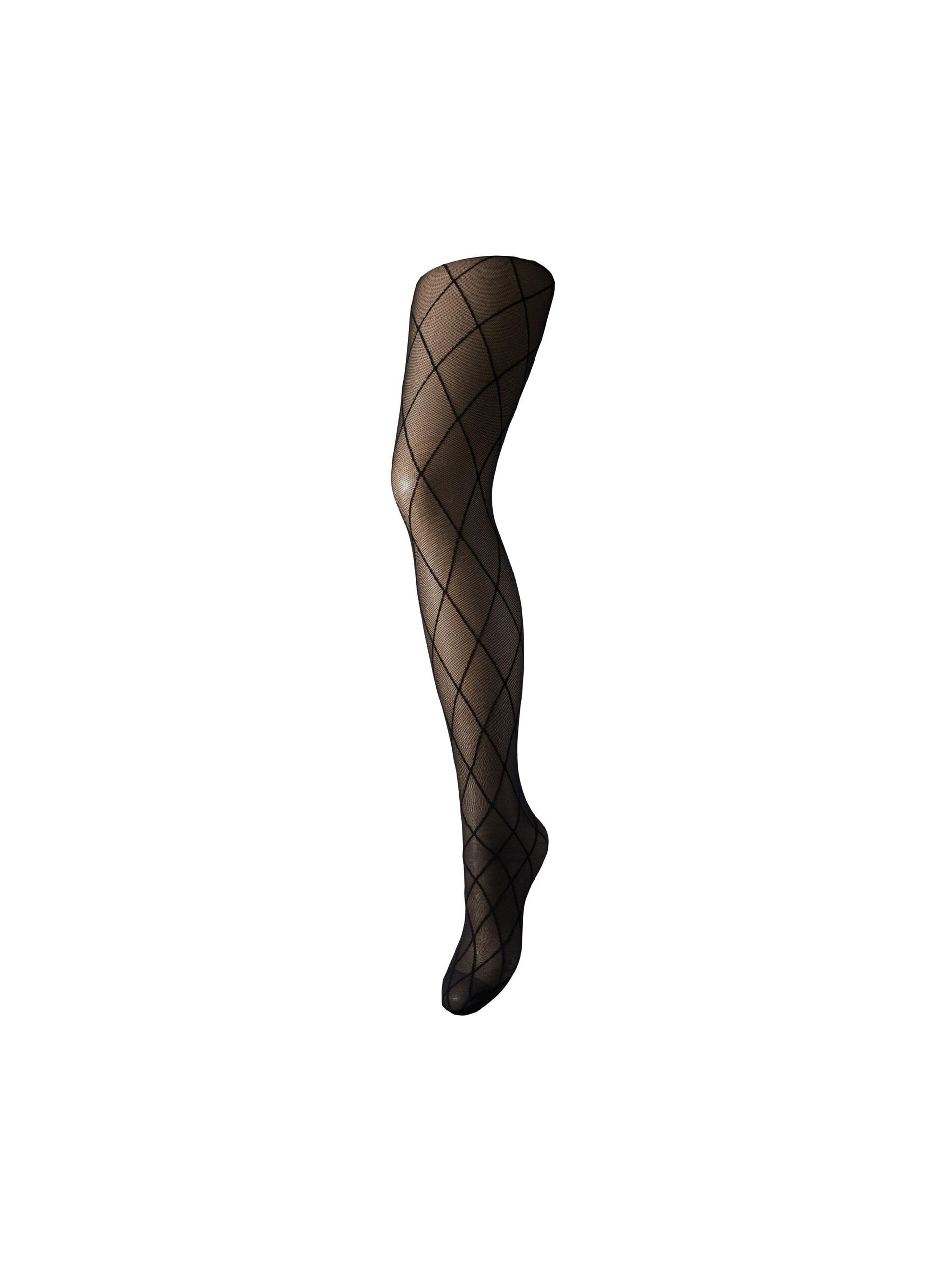 Carousel image - PCRABINE MØNSTER TIGHTS, Black | 5