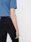 Pieces MID WAIST CROPPED JEANS, Black, highres - 17080921_Black_007.jpg