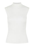 Pieces KNITTED SLEEVELESS TOP, Cloud Dancer, highres - 17116970_CloudDancer_001.jpg