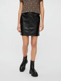 Pieces COATED SKIRT, Black, highres - 17108516_Black_003.jpg