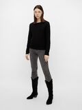 Pieces LANGERMET STRIKKET PULLOVER, Black, highres - 17110766_Black_005.jpg