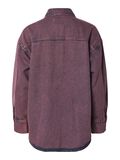 Pieces PCDRIA DENIM SHIRT, Tawny Port, highres - 17159634_TawnyPort_1208474_002.jpg