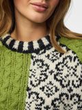 Product image thumbnail 5 PCFUSION COLORBLOCK  KNITTED JUMPER, Woodbine