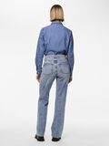 Pieces PCHOLLY HW WIDE LEG JEANS, Medium Blue Denim, highres - 17122102_MediumBlueDenim_004.jpg