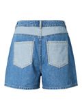 Product image thumbnail - PCFIE HW PATCHWORK DENIM SHORTS, Medium Blue Denim | 7