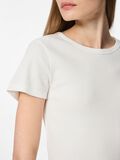 Pieces PCMAY - CÔTELÉ T-SHIRT, Bright White, highres - 17154483_BrightWhite_006.jpg