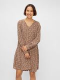 Pieces PRINTED MINI DRESS, Warm Taupe, highres - 17113868_WarmTaupe_852118_003.jpg