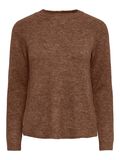 Pieces PCJULIANA KNITTED PULLOVER, Mocha Bisque, highres - 17126277_MochaBisque_001.jpg