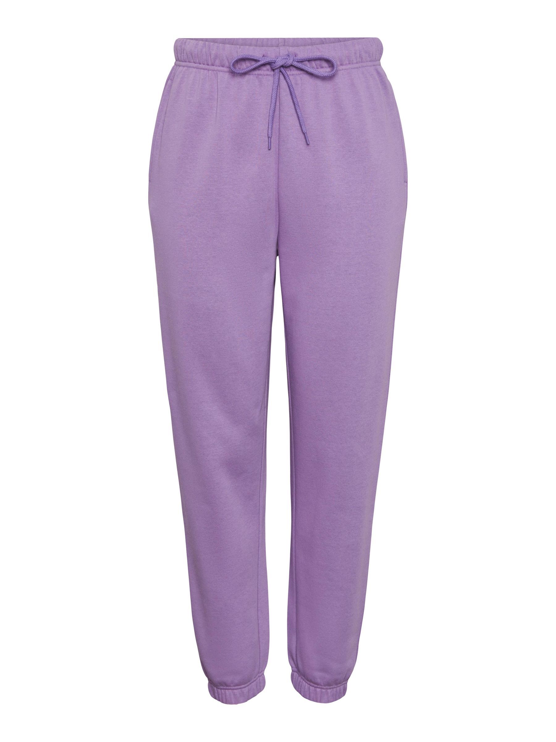 Purple sweat outlet pants
