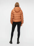 Pieces SHORT PADDED JACKET, Mocha Bisque, highres - 17105582_MochaBisque_004.jpg