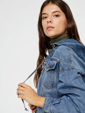 Pieces HOODED DENIM JACKET, Light Blue Denim, highres - 17102703_LightBlueDenim_006.jpg