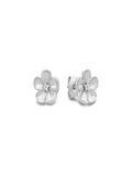 Pieces FINE PIECES BLUMEN- OHRSTECKER, Silver Colour, highres - 17082931_SilverColour_001.jpg