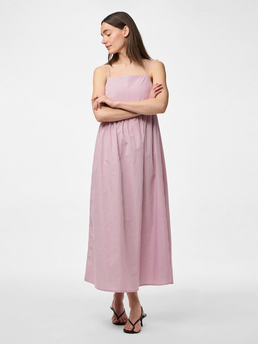 Pieces PCFELINE STRAP  MIDI DRESS, Pink-A-Boo, highres - 17158446_PinkABoo_1208393_003.jpg
