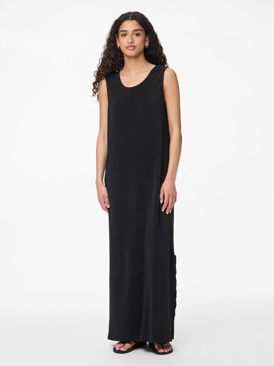Pieces PCFLORA MAXI DRESS, Black, highres - 17155399_Black_003.jpg