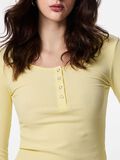 Product image thumbnail - PCKITTE  LONG-SLEEVED T-SHIRT, French Vanilla | 4