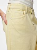 Product image thumbnail - PCSKY MW  DENIM SHORTS, French Vanilla | 4
