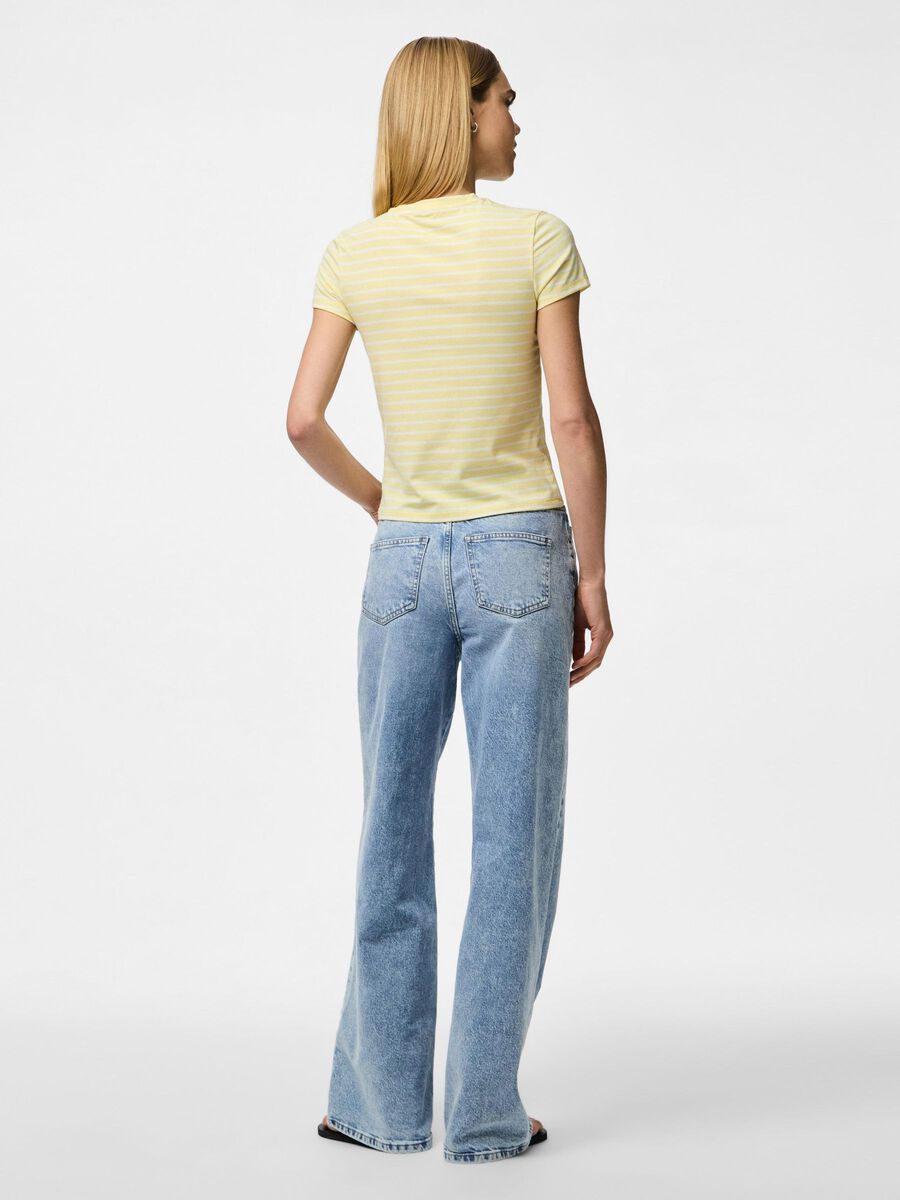 Pieces PCMONIQUE CAP SLEEVE TOP, French Vanilla, highres - 17163547_FrenchVanilla_1248243_004.jpg